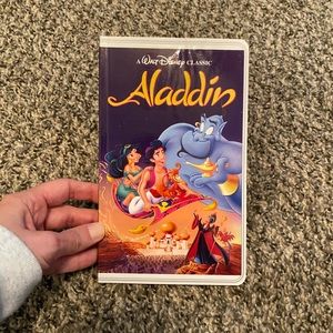 Aladdin VHS small notebook